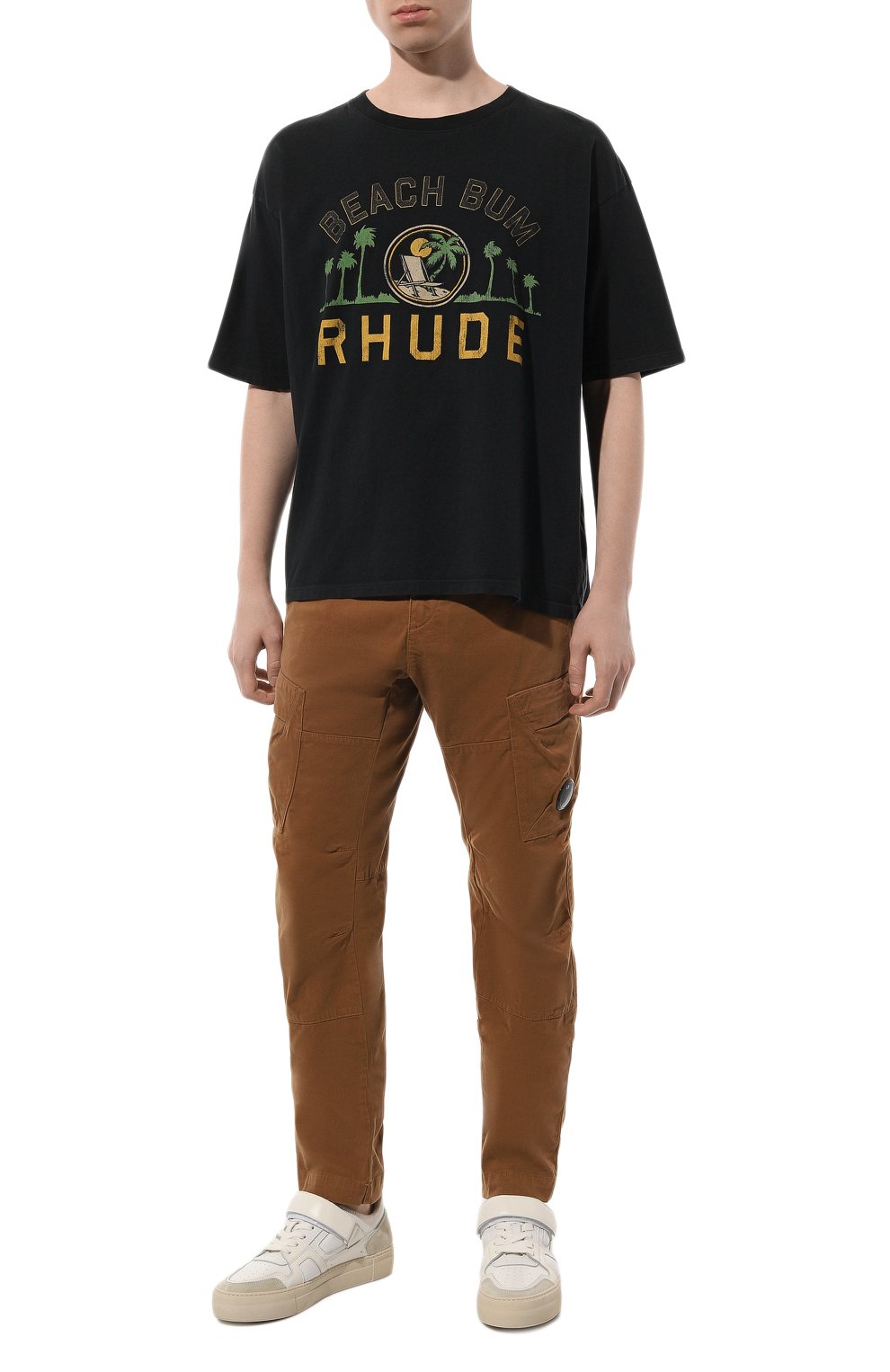 Хлопковая футболка RHUDE, арт. RHPS24TT03012610, фото 2