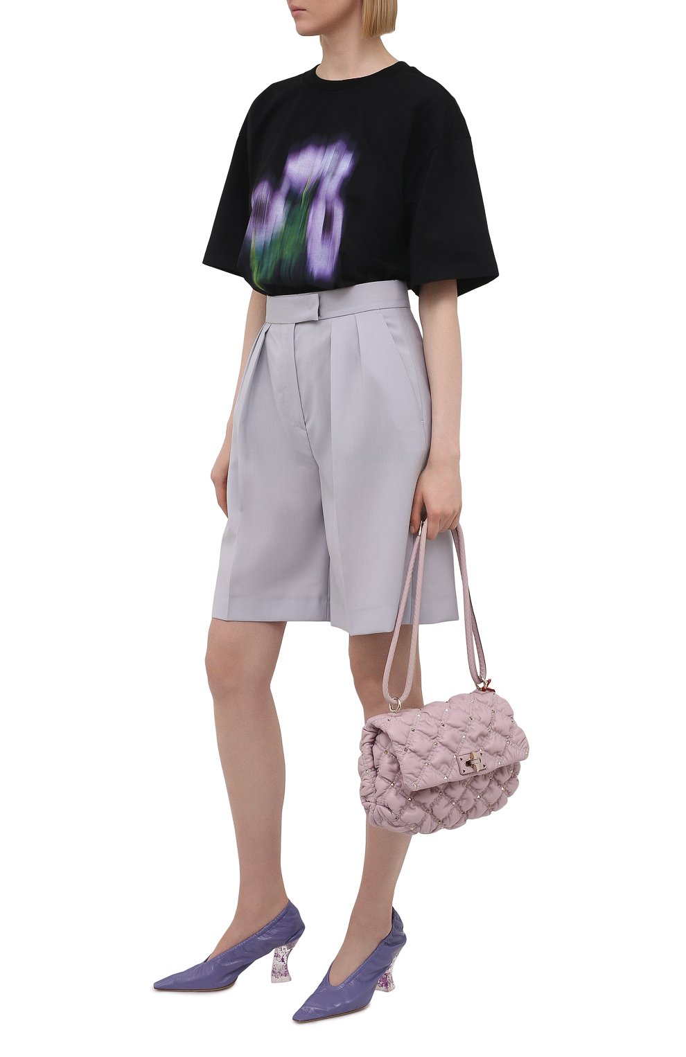 Хлопковая футболка KENZO черного цвета по цене 14750 руб., арт. FB52TS9704SA, фото 2 Хлопковая футболка KENZO, арт. FB52TS9704SA, фото 2