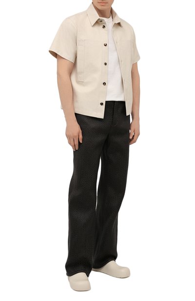 Резиновые сабо puddle BOTTEGA VENETA, арт. 658767/V00P0, фото 2