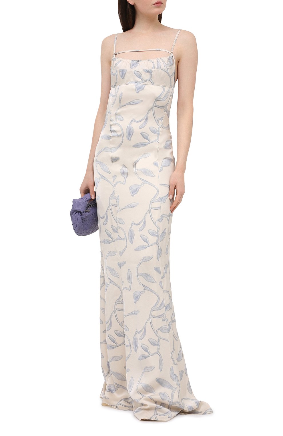 Платье из вискозы JACQUEMUS, арт. 211DR12/104323, фото 2