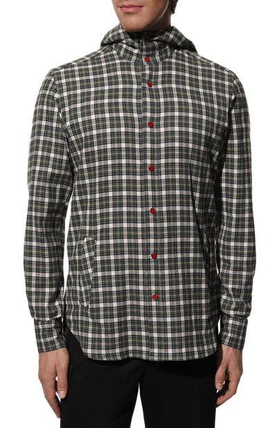 Хлопковая рубашка KITON, арт. UMCMARH0825905, фото 3