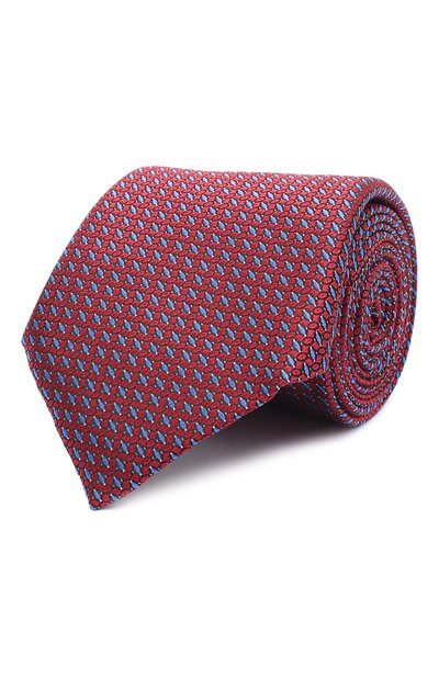 Мужской шелковый галстук CANALI, арт. 18/HJ02844