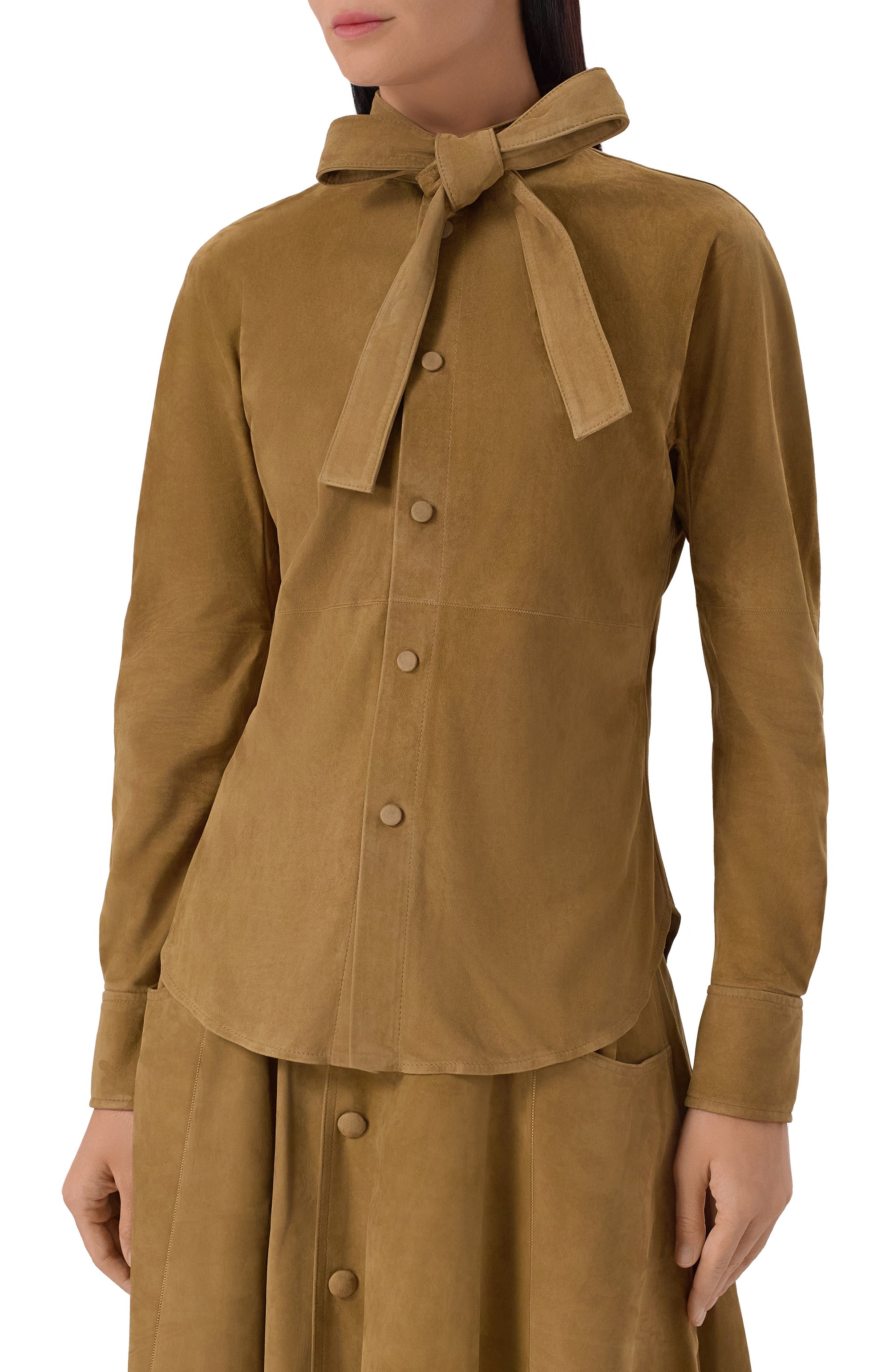 Замшевая рубашка PETAR PETROV, арт. F25LB5/SUEDE, фото 3