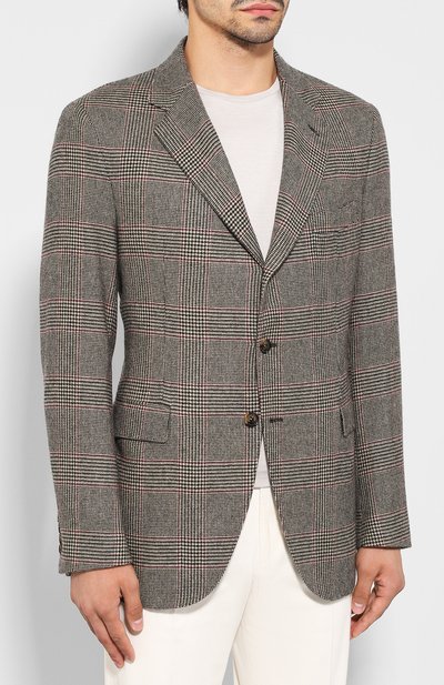 Кашемировый пиджак LORO PIANA, арт. FAI7710, фото 3