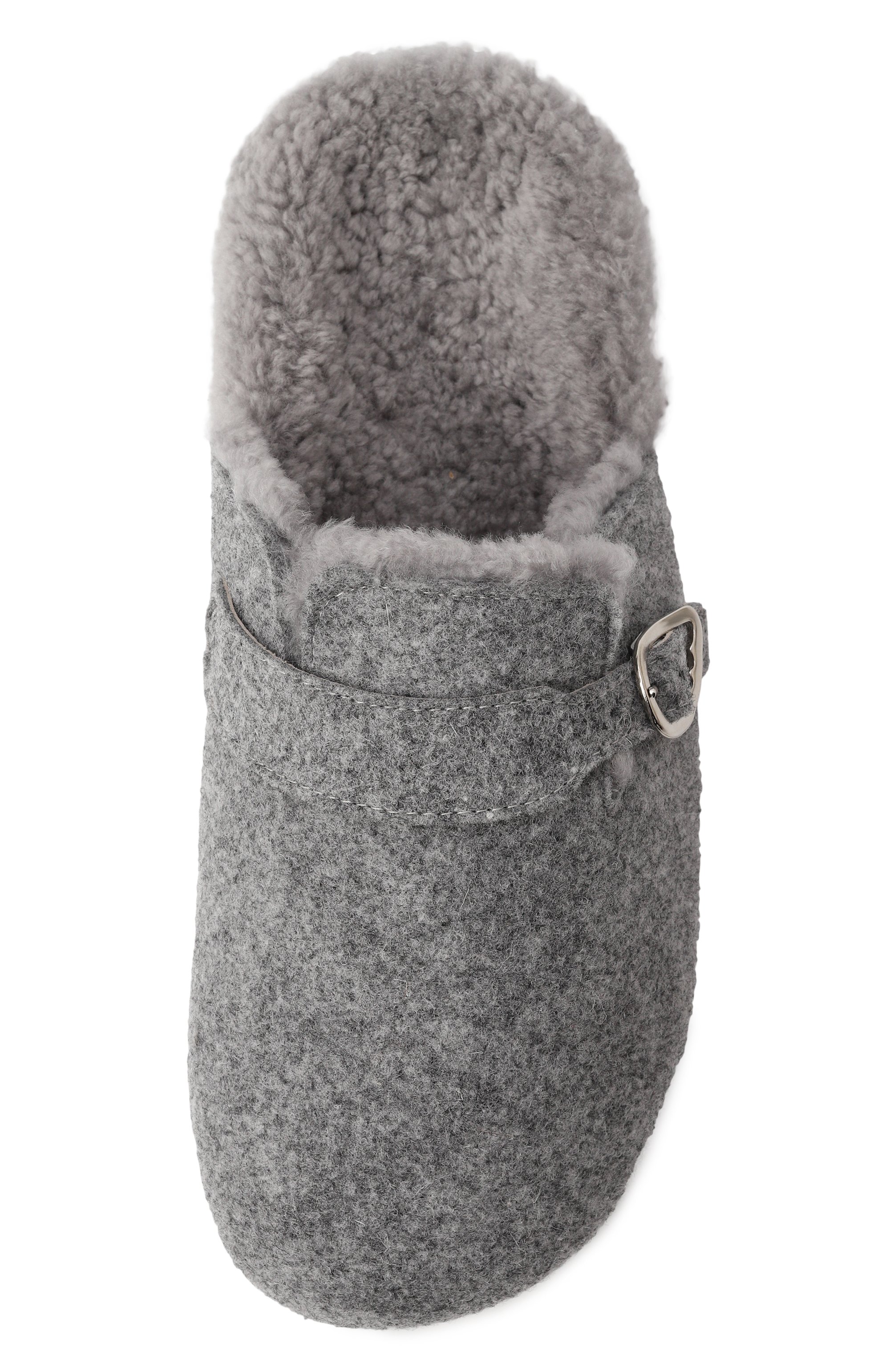 Текстильные сабо vasilitsa ANCIENT GREEK SANDALS серого цвета по цене 45800 руб., арт. VASILITSA, фото 6 Текстильные сабо vasilitsa ANCIENT GREEK SANDALS, арт. VASILITSA, фото 6