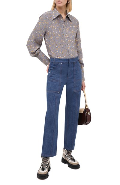 Шелковая рубашка CHLOÉ, арт. CHC20AHT91336, фото 2