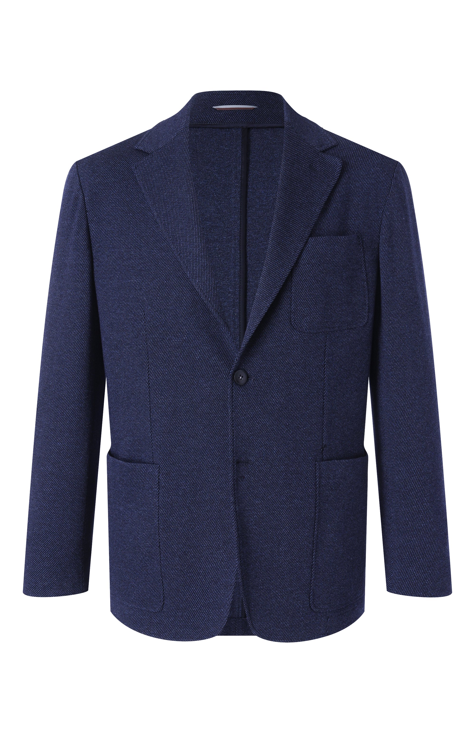 Пиджак из шерсти и хлопка CANALI, арт. J0147/JI02710, фото 1