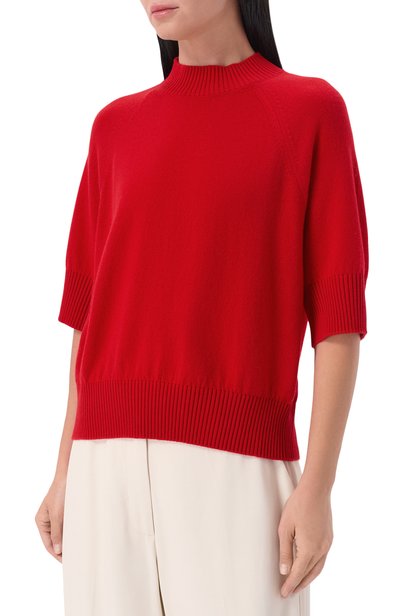 Пуловер из шерсти и кашемира FREEAGE красного цвета по цене 36080 руб., арт. W27.JM181.2030.606, фото 3 Пуловер из шерсти и кашемира FREEAGE, арт. W27.JM181.2030.606, фото 3