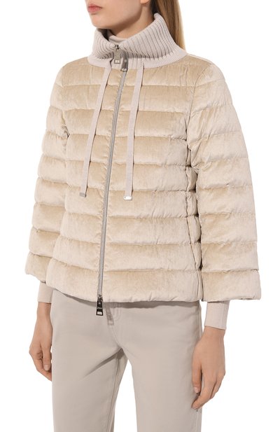 Пуховая куртка из вельвета HERNO, арт. PI00125DR/12631, фото 3