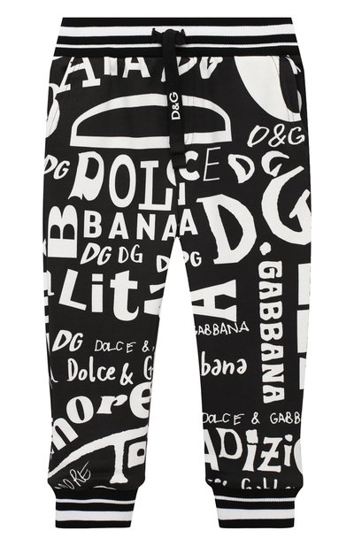 Хлопковые джоггеры DOLCE & GABBANA, арт. L4JPR7/HS7D7/2-6, фото 1