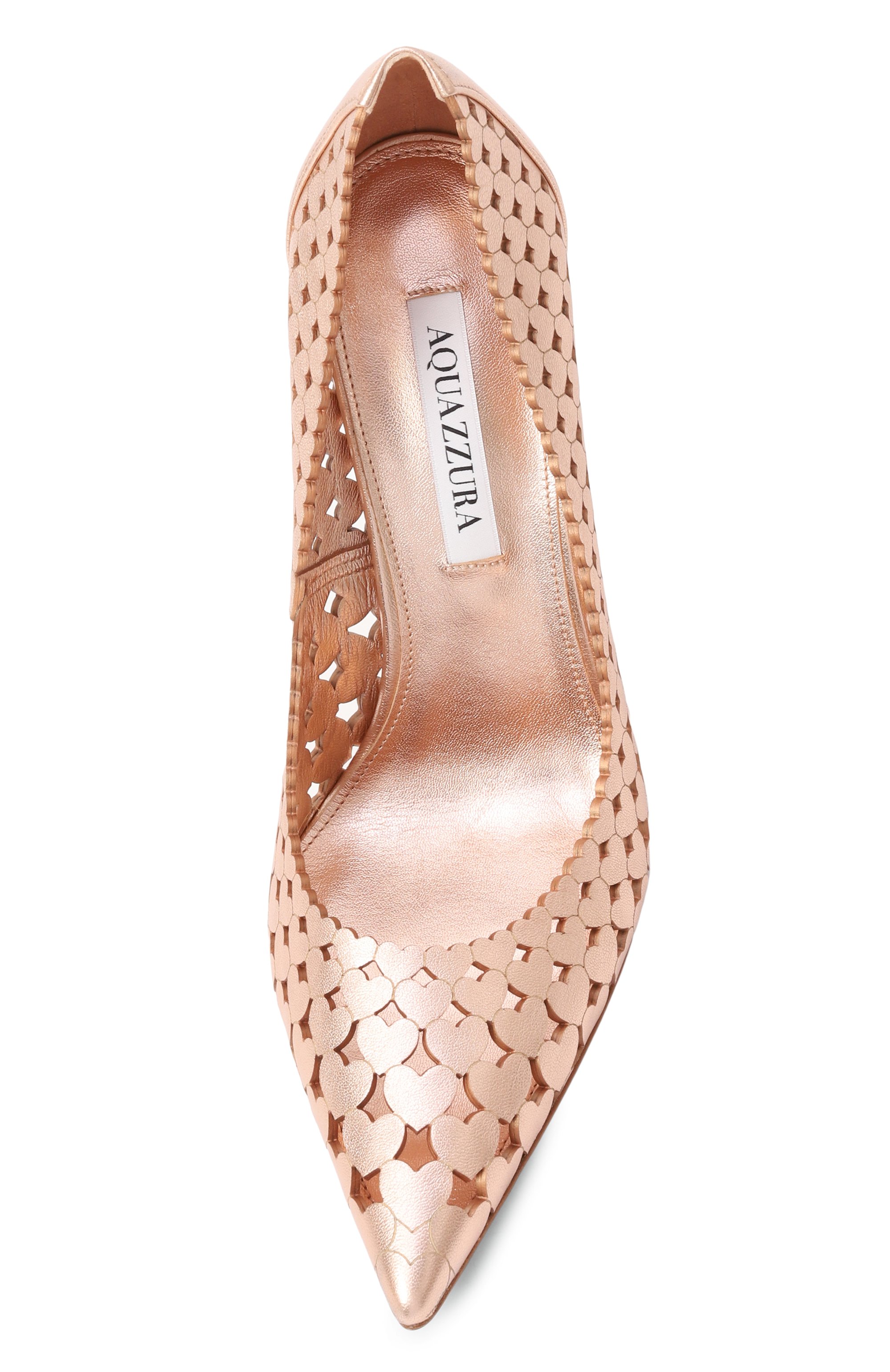 Кожаные туфли amourose 105 AQUAZZURA, арт. AMSHIGP0/WNA, фото 6