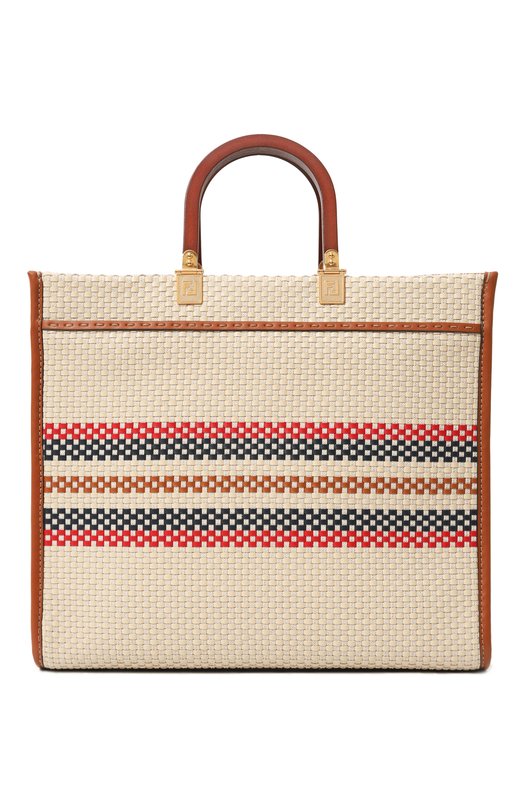 Сумка-тоут Sunshine medium Fendi 8BH386 ANWD Бежевый  8BH386 ANWD Фото 6