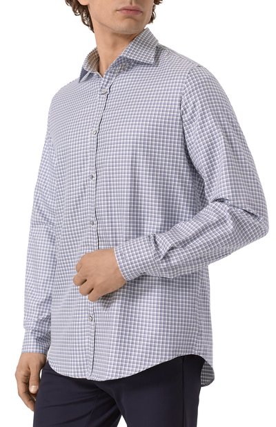 Хлопковая рубашка PAUL&SHARK, арт. 15313197CF, фото 3