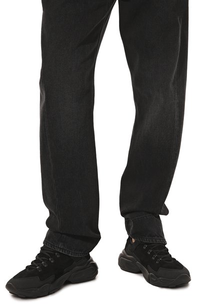 Кожаные кроссовки  JIL SANDER, арт. J50WS0014/P5294, фото 3