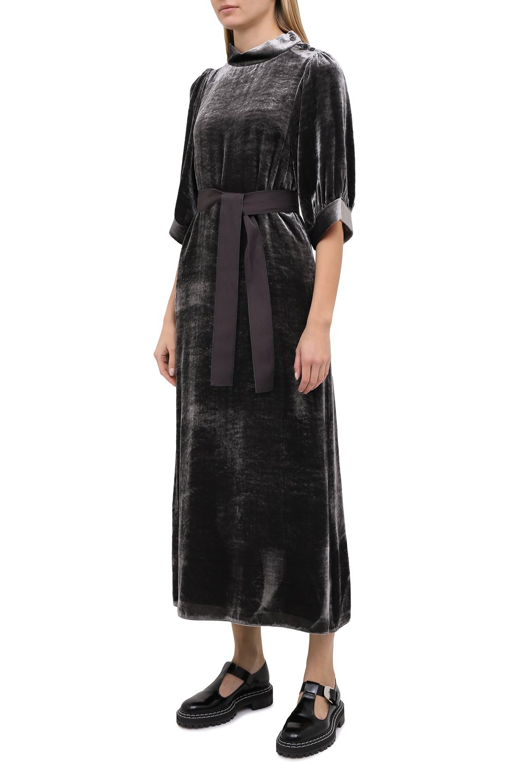 Платье из вискозы GIORGIO ARMANI, арт. 0WHVA060/T01I7, фото 3
