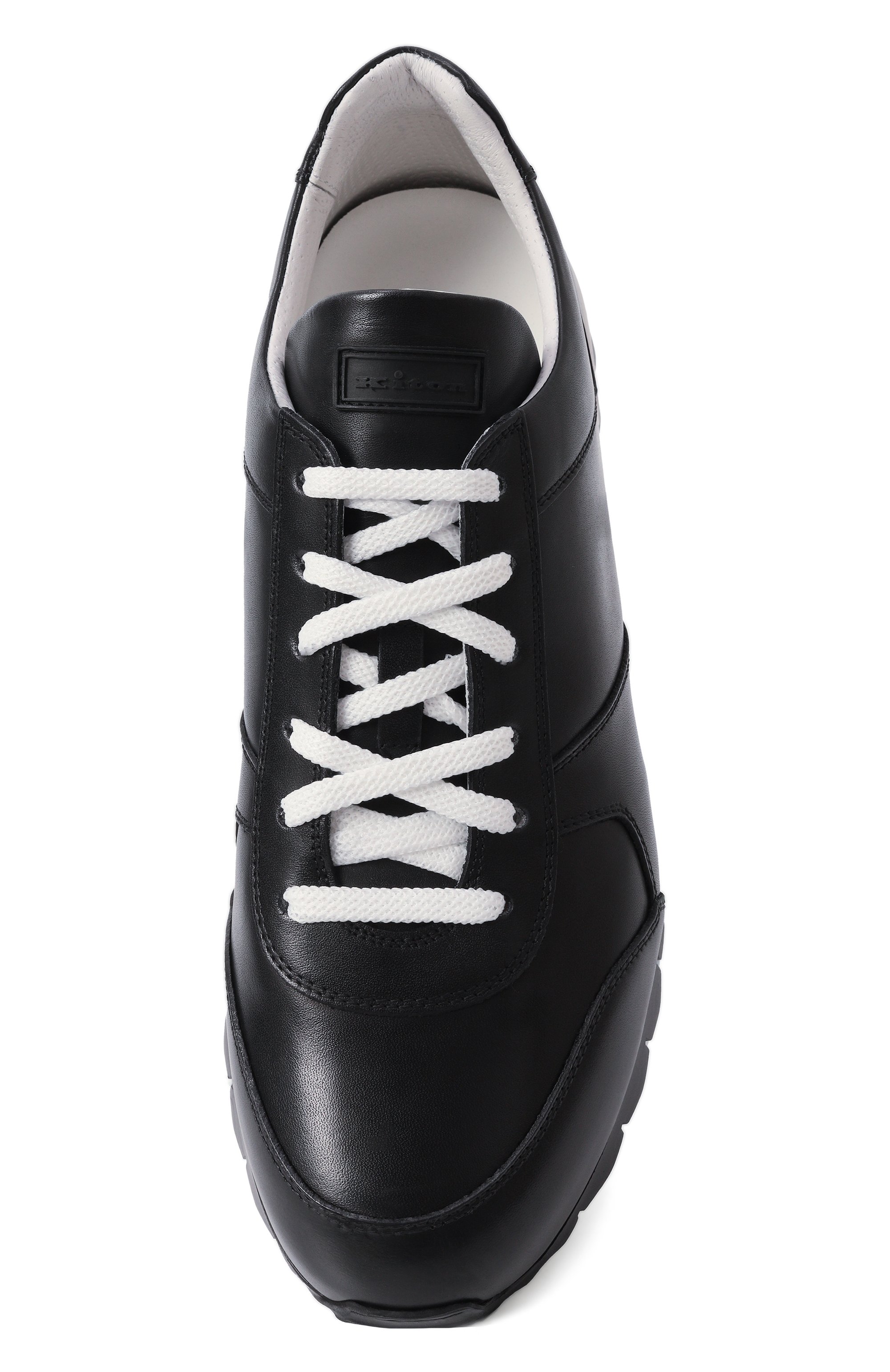 Кожаные кроссовки KITON, арт. USSA137N0010032, фото 6