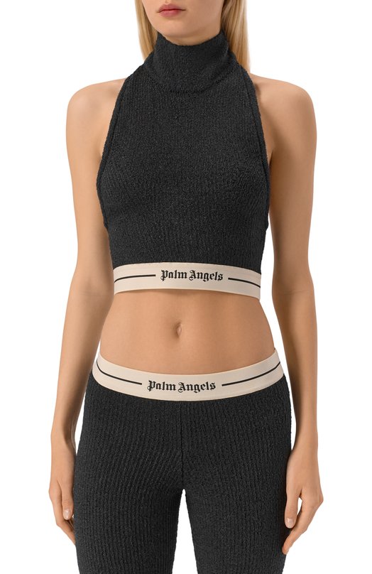 Топ Palm Angels PWHT029F25KNI001 Чёрный  PWHT029F25KNI001 Фото 3