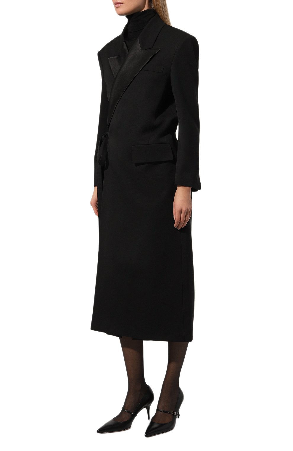 Шерстяное пальто VALENTINO, арт. 5B0CAB806W5, фото 3