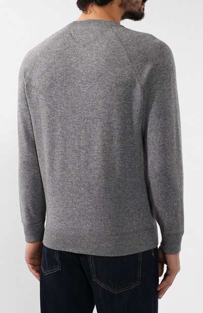 Джемпер из смеси шерсти и кашемира BRUNELLO CUCINELLI, арт. M3609218, фото 4