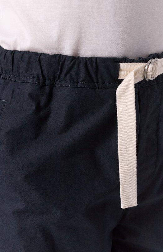 Хлопковые брюки Jil Sander J47KA0268-J45296 Синий  J47KA0268-J45296 Фото 5