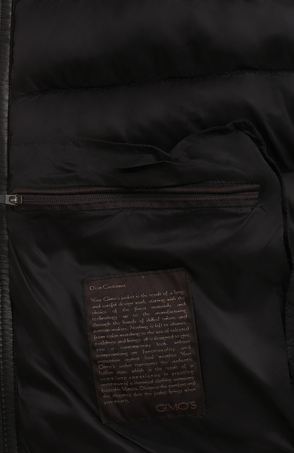 Кожаная куртка GIMO'S, арт. 4W20.1.010.68L...YI, фото 6