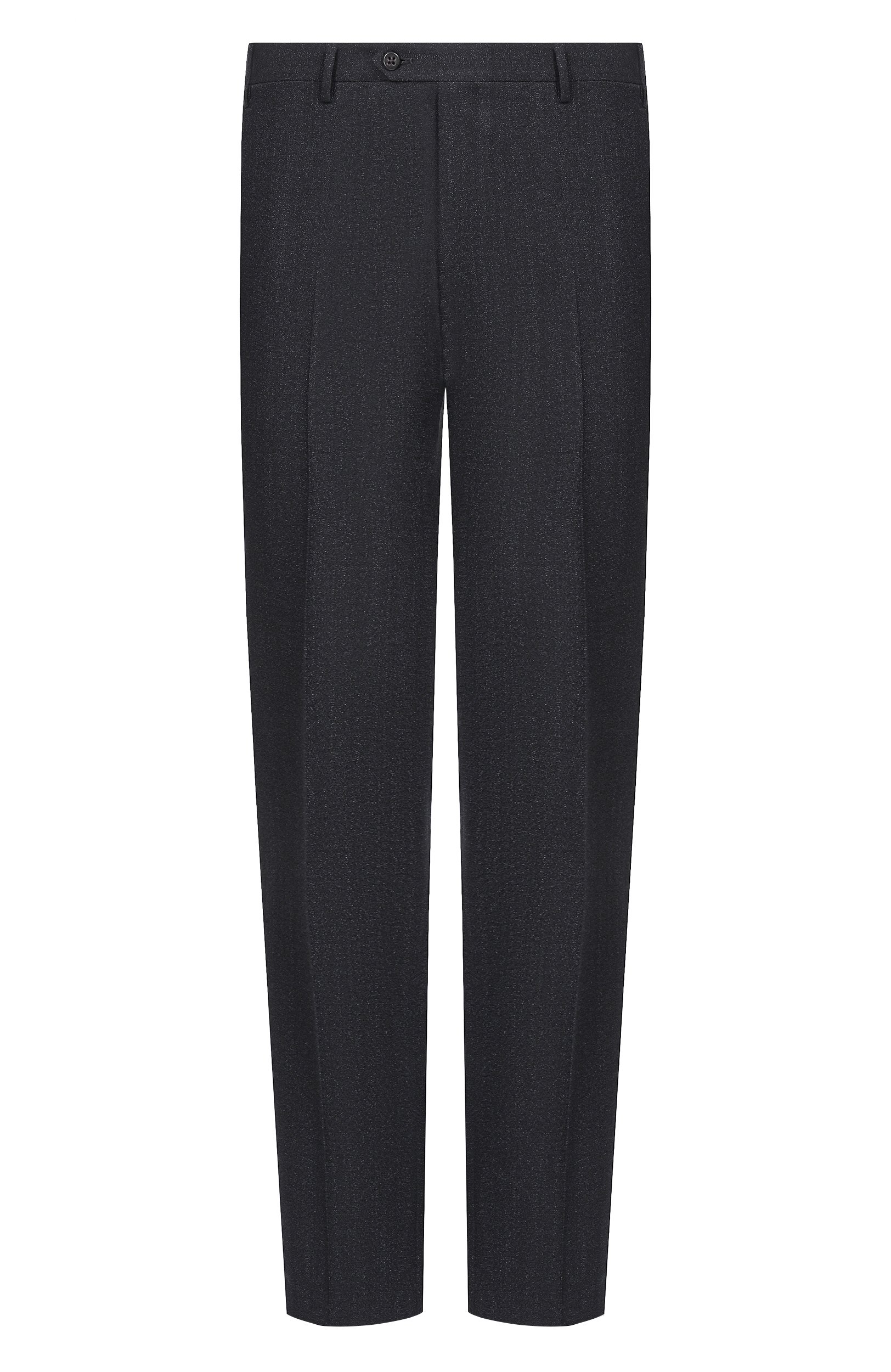 Шерстяные брюки CORNELIANI темно-серого цвета по цене 59950 руб., арт. 285B01/2A18348, фото 1 Шерстяные брюки CORNELIANI, арт. 285B01/2A18348, фото 1