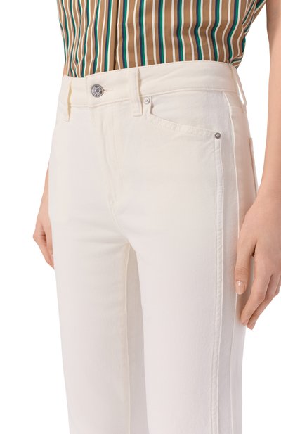 Джинсы laurel canyon PAIGE кремового цвета по цене 41500 руб., арт. 1M40208-4247_001, фото 5 Джинсы laurel canyon PAIGE, арт. 1M40208-4247_001, фото 5