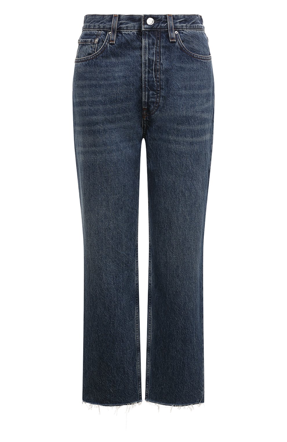 Джинсы TOTEME синего цвета по цене 43050 руб., арт. 221-235-747, фото 1 Джинсы TOTEME, арт. 221-235-747, фото 1