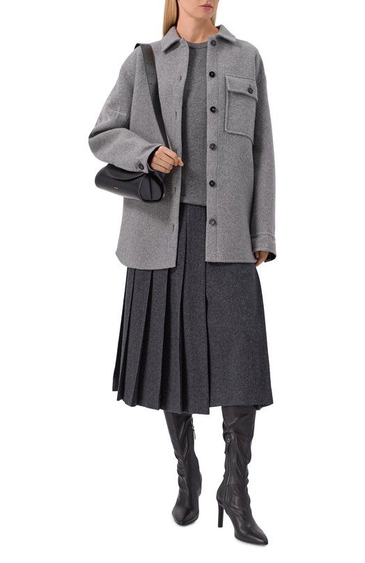 Шерстяная куртка Jil Sander J40BN0167-J40020 Серый  J40BN0167-J40020 Фото 2