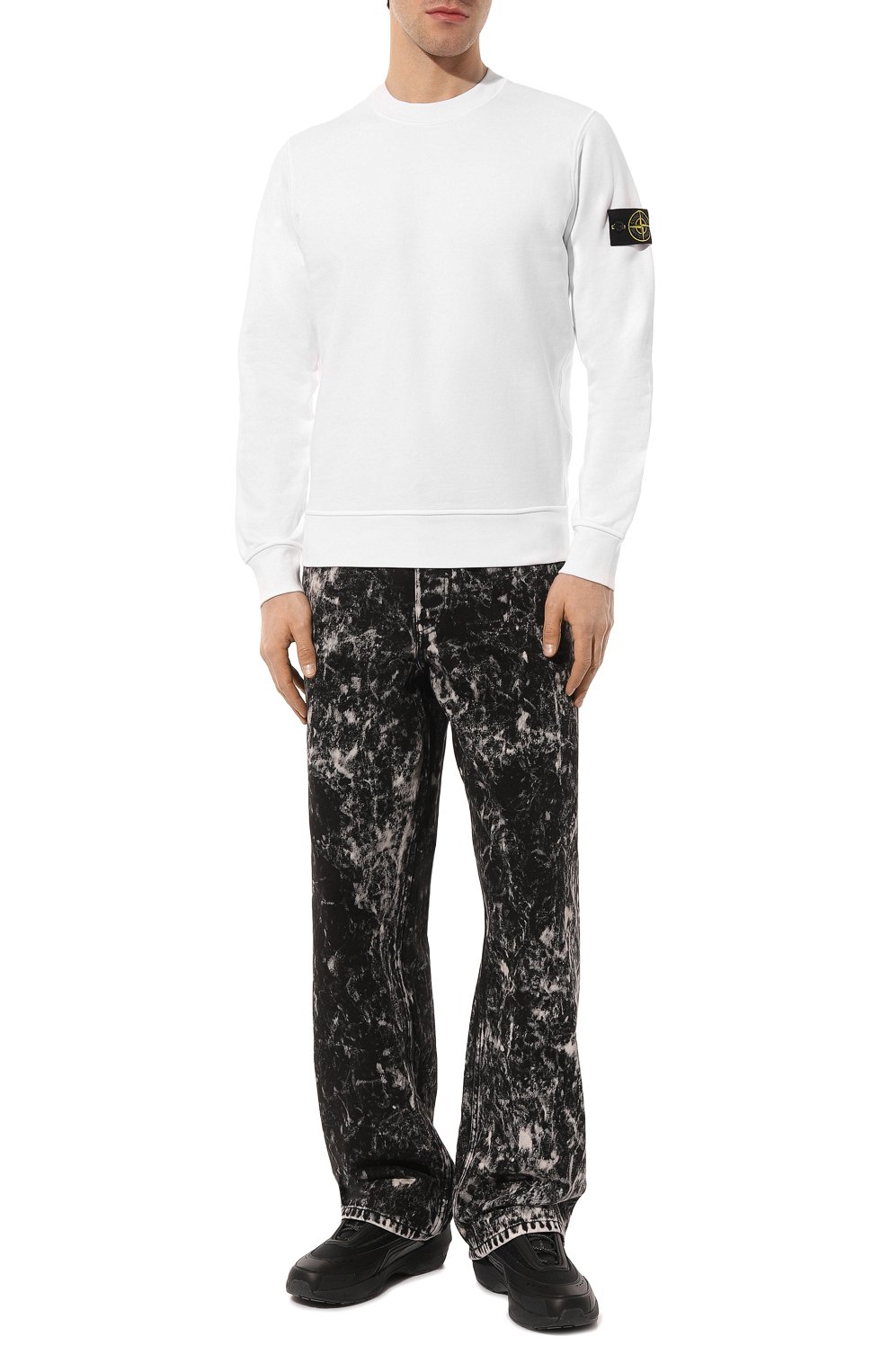 Хлопковый свитшот STONE ISLAND, арт. 101563051, фото 2