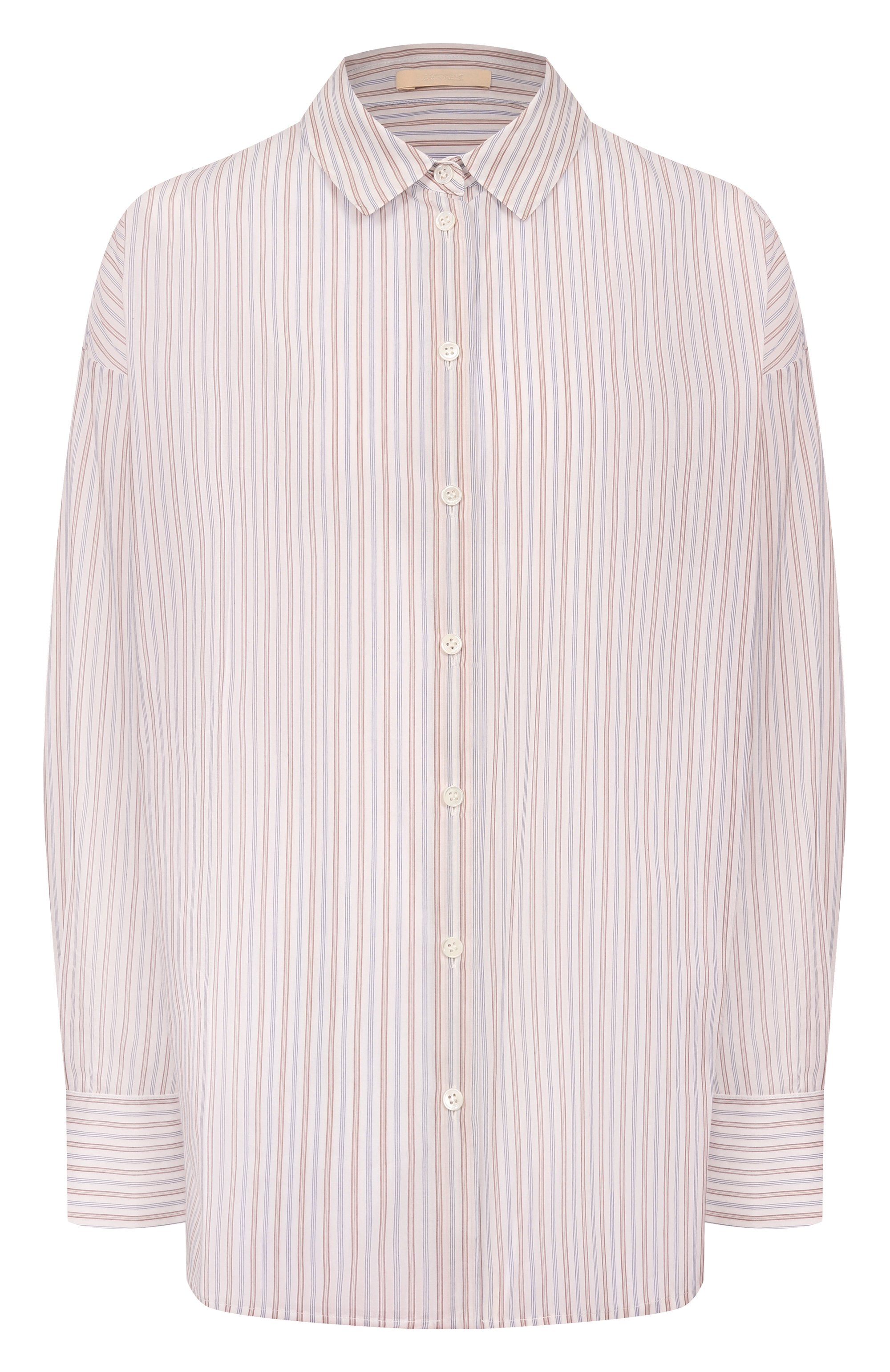 Рубашка из хлопка и шелка 12 STOREEZ, арт. 137133, фото 1