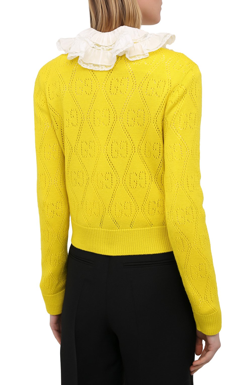 Шерстяной пуловер GUCCI, арт. 642115/XKBL7, фото 4