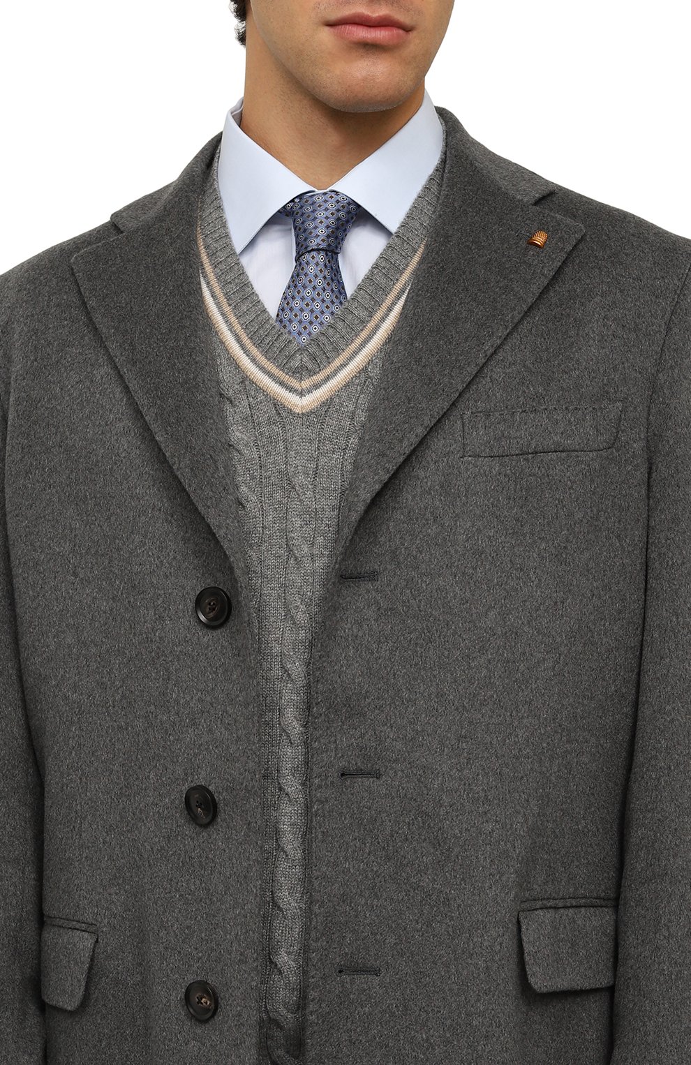 Шелковый галстук CANALI, арт. 18/HJ03855, фото 2