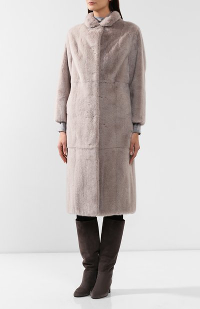 Шуба из меха норки KITON, арт. D48688X05S07, фото 3