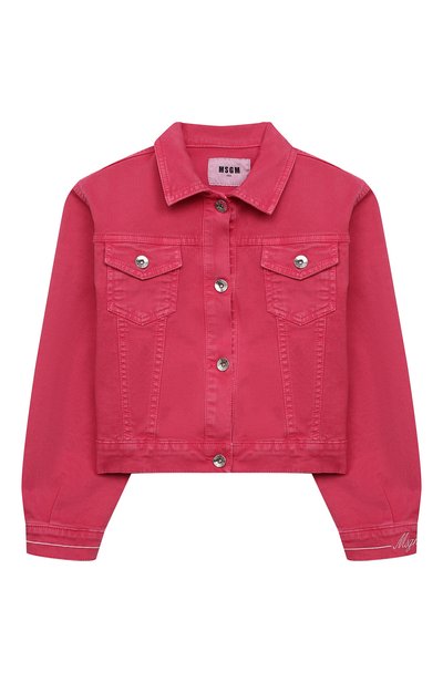 Джинсовая куртка MSGM KIDS, арт. MS026843, фото 1