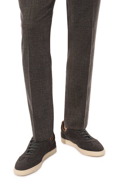 Кожаные кеды hybrid BRUNELLO CUCINELLI, арт. MZUMSB2150, фото 3