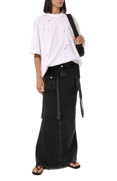 Хлопковая футболка VETEMENTS, арт. UE54TR320W, фото 2