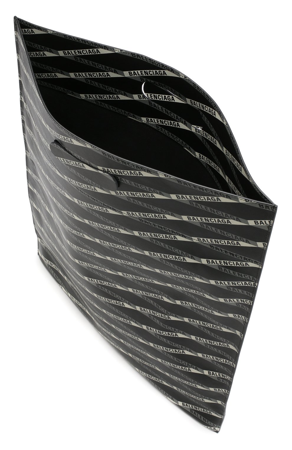 Кожаная сумка-шопер с принтом BALENCIAGA, арт. 541906/0XT2N, фото 4