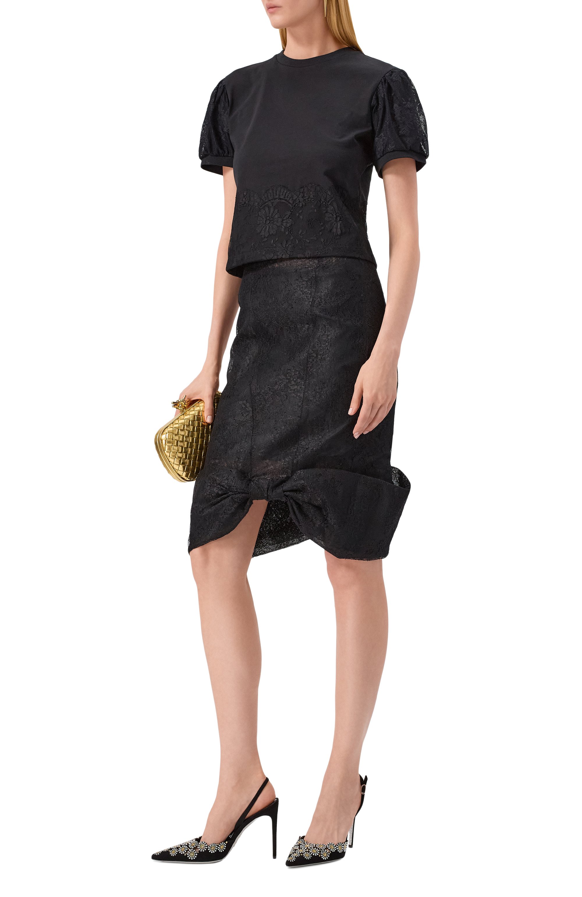 Замшевые туфли daisy 105 RENE CAOVILLA, арт. C12123-105/C001, фото 3