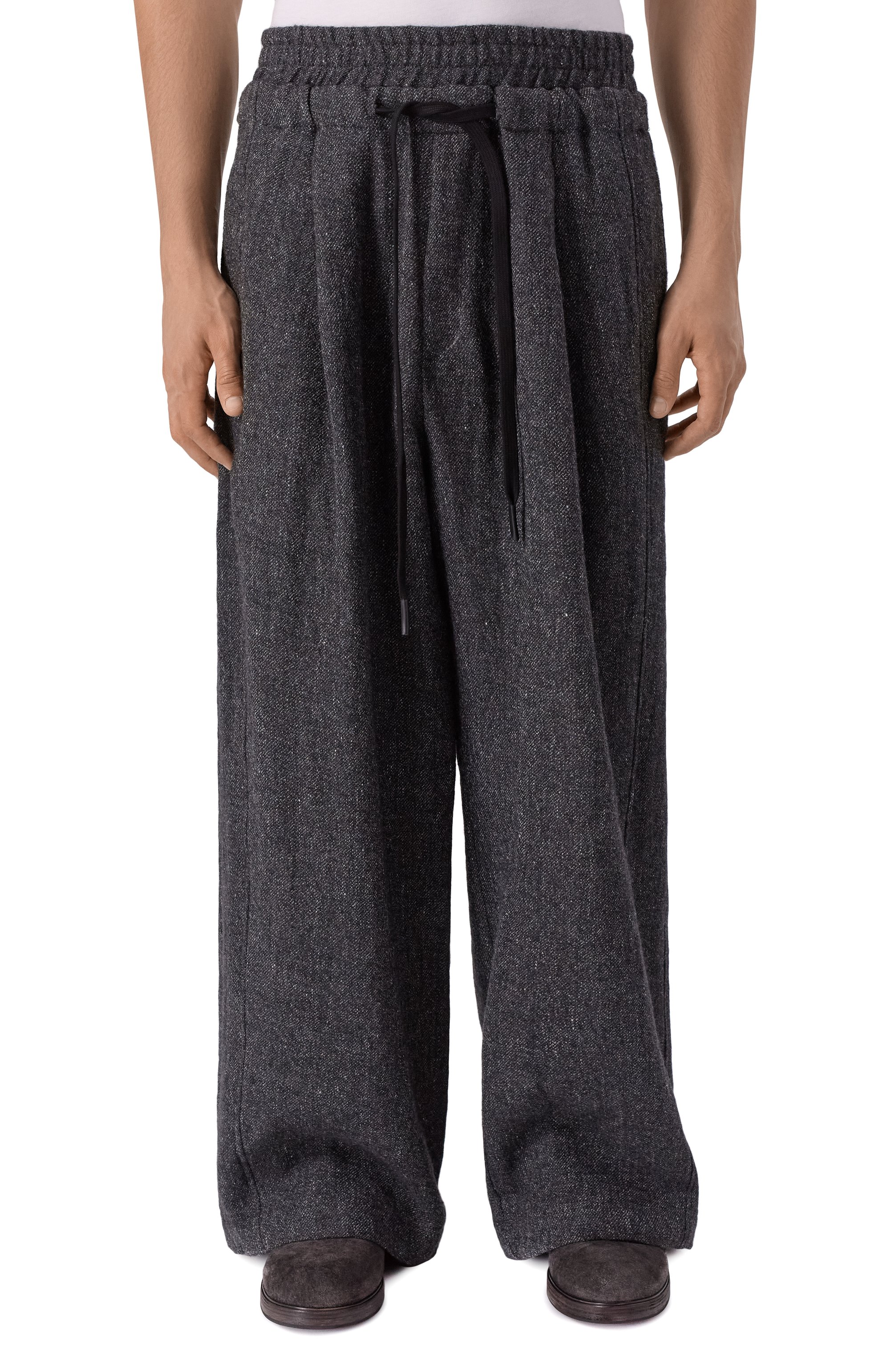 Брюки из шерсти и льна ANDREA YA'AQOV, арт. 25M0RC40B/W00L CASHMERE, фото 3