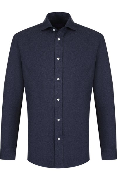 Хлопковая рубашка с воротником кент RALPH LAUREN, арт. 790721004, фото 1