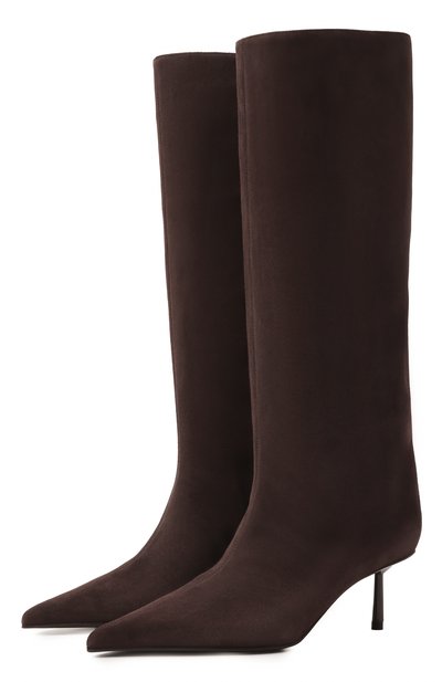 Женские замшевые сапоги bella 60 LE SILLA, арт. 4236C060BXPPVEL