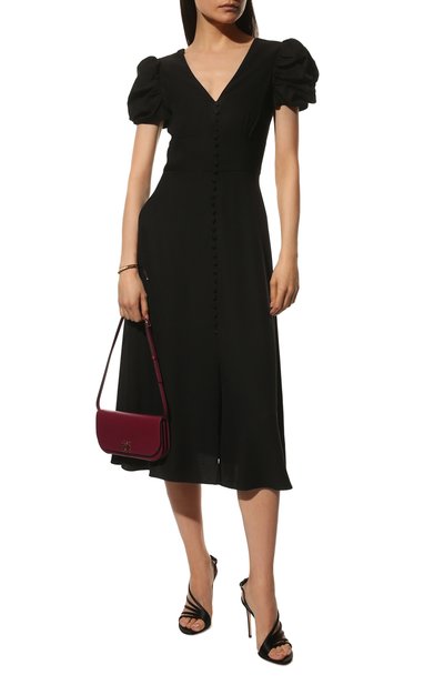Платье из вискозы SALONI черного цвета по цене 68750 руб., арт. 10363-02-R/02BLACK, фото 2 Платье из вискозы SALONI, арт. 10363-02-R/02BLACK, фото 2