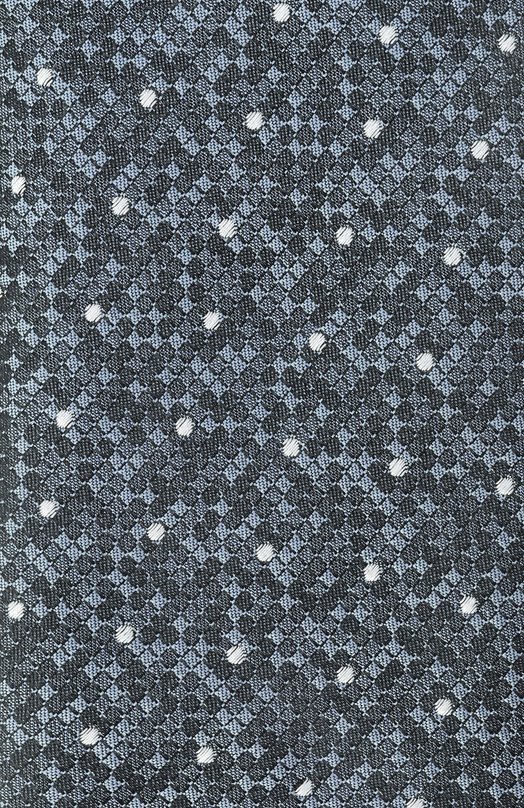 Шелковый галстук Zilli CRAV02M0600VGTCH0 Синий  CRAV02M0600VGTCH0 Фото 4