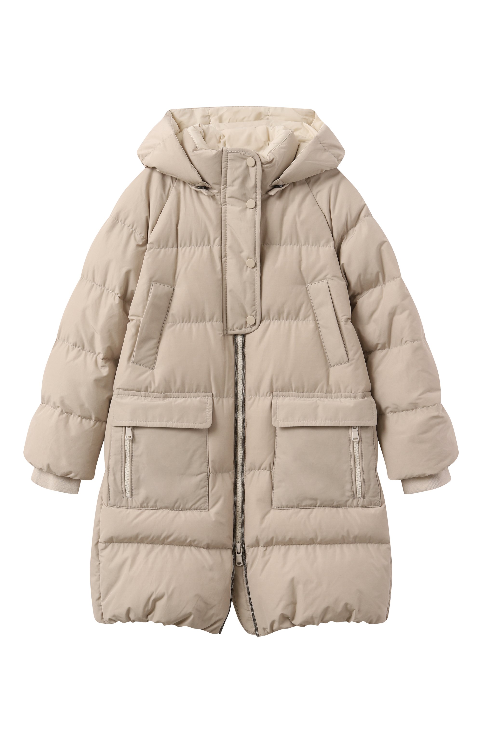 Пуховое пальто BRUNELLO CUCINELLI, арт. BB574J438A, фото 1