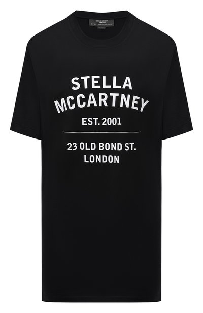 Женская хлопковая футболка STELLA MCCARTNEY, арт. 601849/SMP86