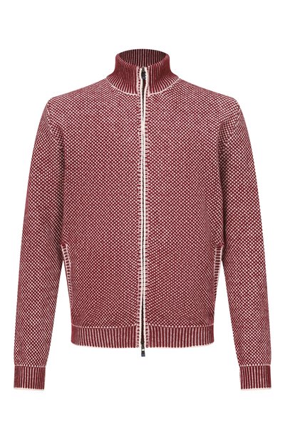 Мужской шерстяной кардиган KITON, арт. UMM072202