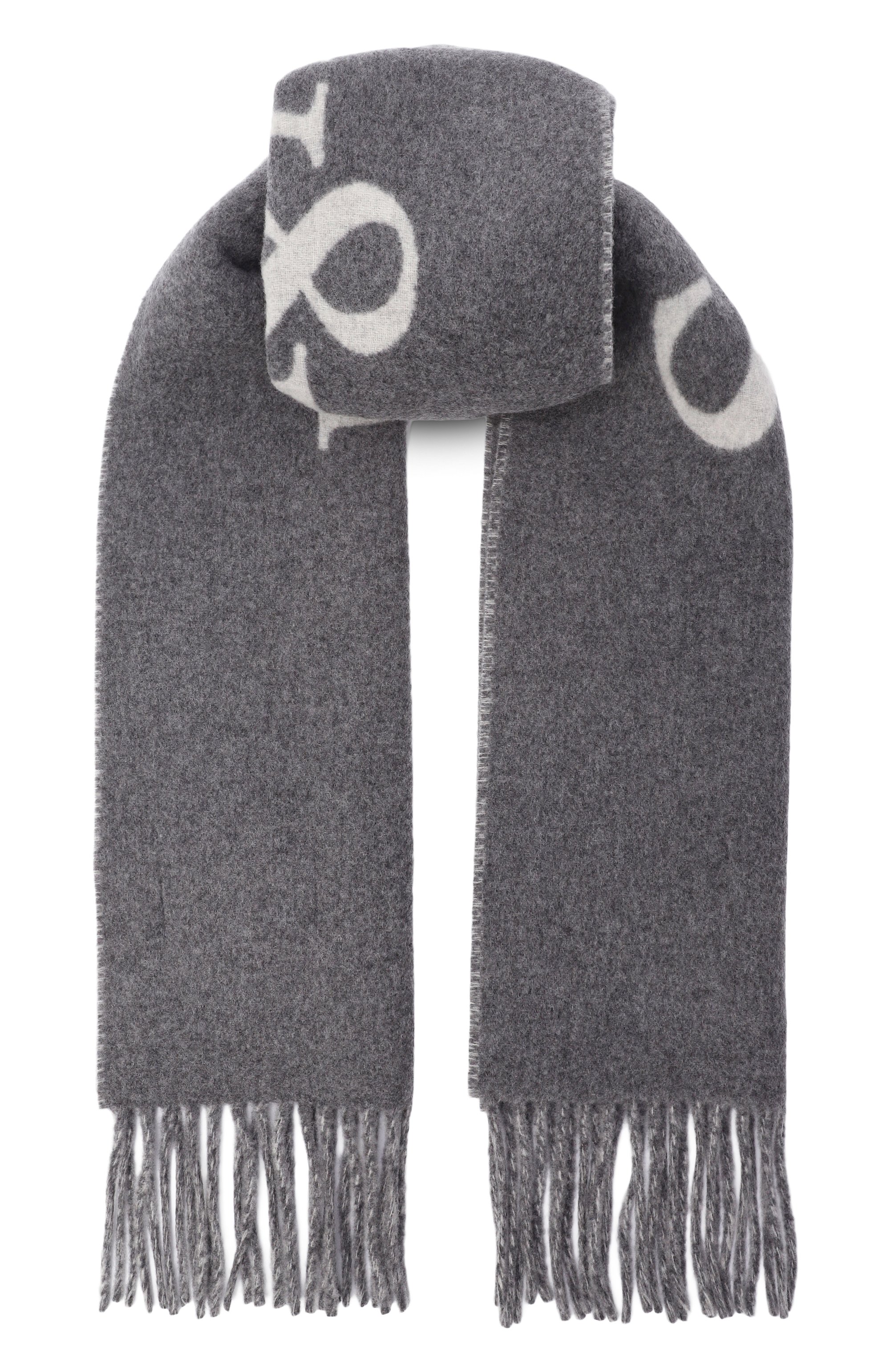 Шерстяной шарф SPORTY AND RICH, арт. AC05262300GY16, фото 1