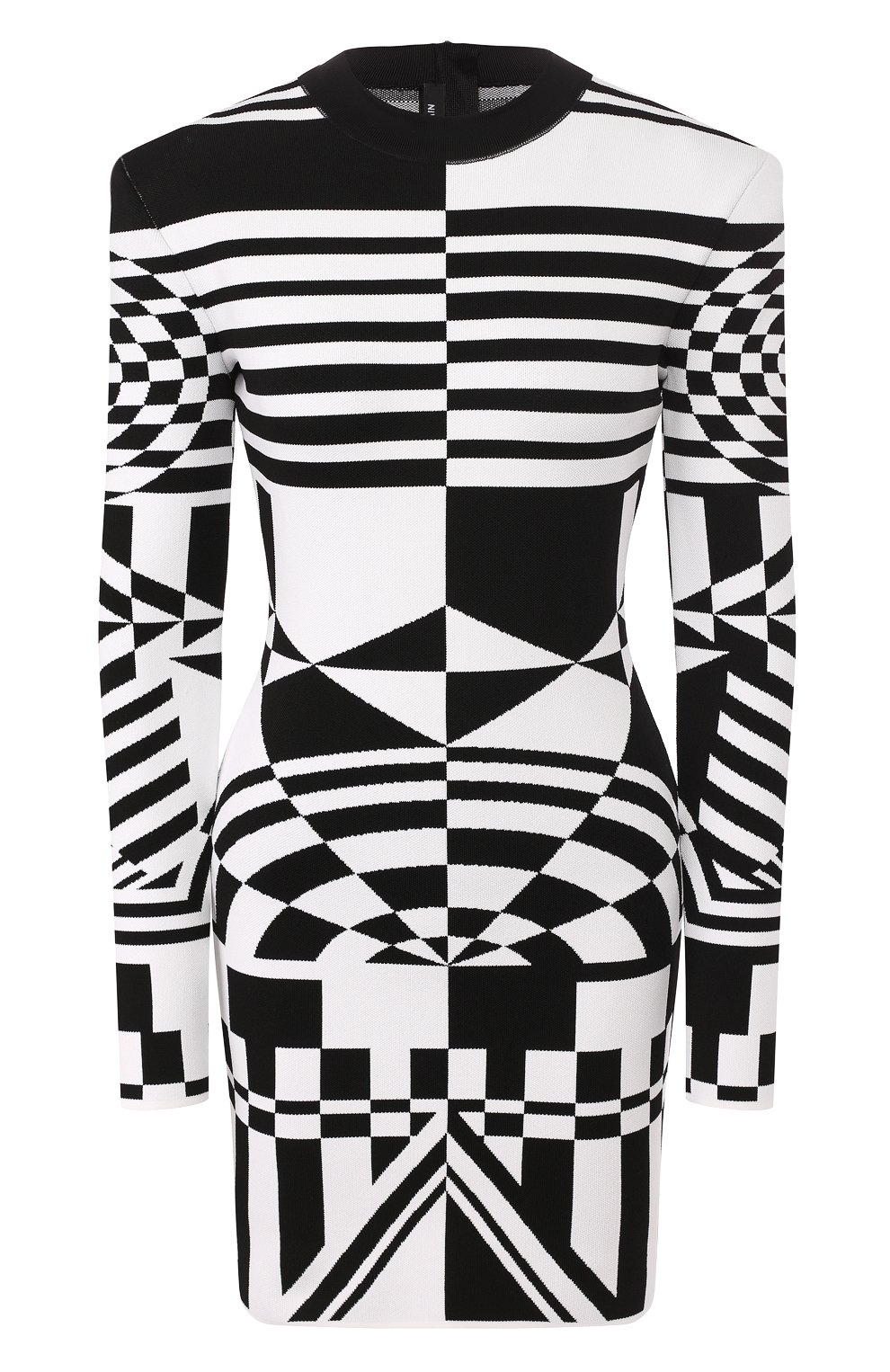 Платье из вискозы BALMAIN, арт. TF06231/K079, фото 1