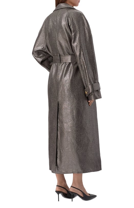 Плащ из вискозы Хохлома х Алена Ахмадуллина WTO1333 Серебряный  WTO1333 Фото 4